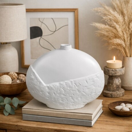 DECORACION CLAY Blanco - Small