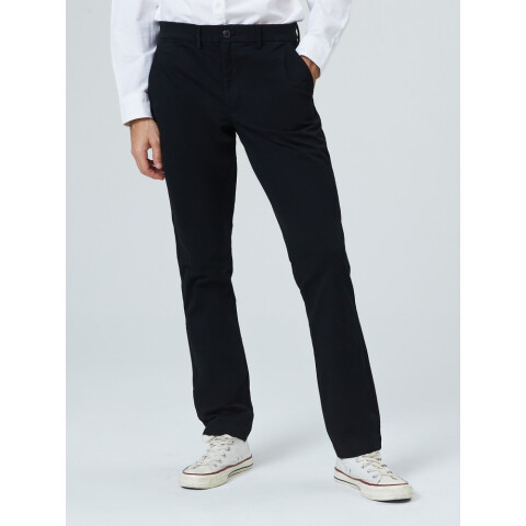 V-ESSENTIAL KHAKI SLIM FIT TRUE BLACK