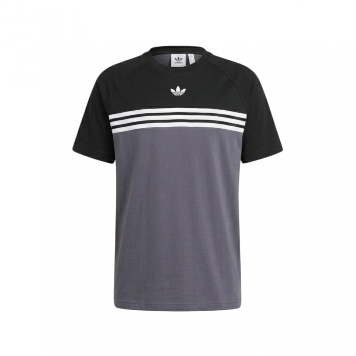REMERA adidas CHESS STRIPES - Aurora Onix Black 