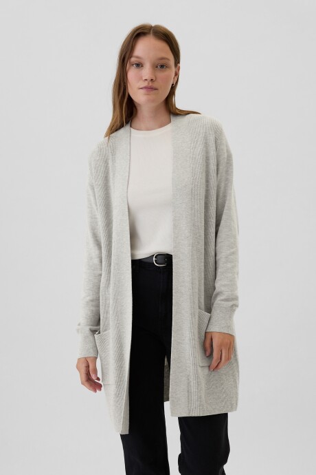 Saco Bella Mujer Bc15 Lt Grey Heather