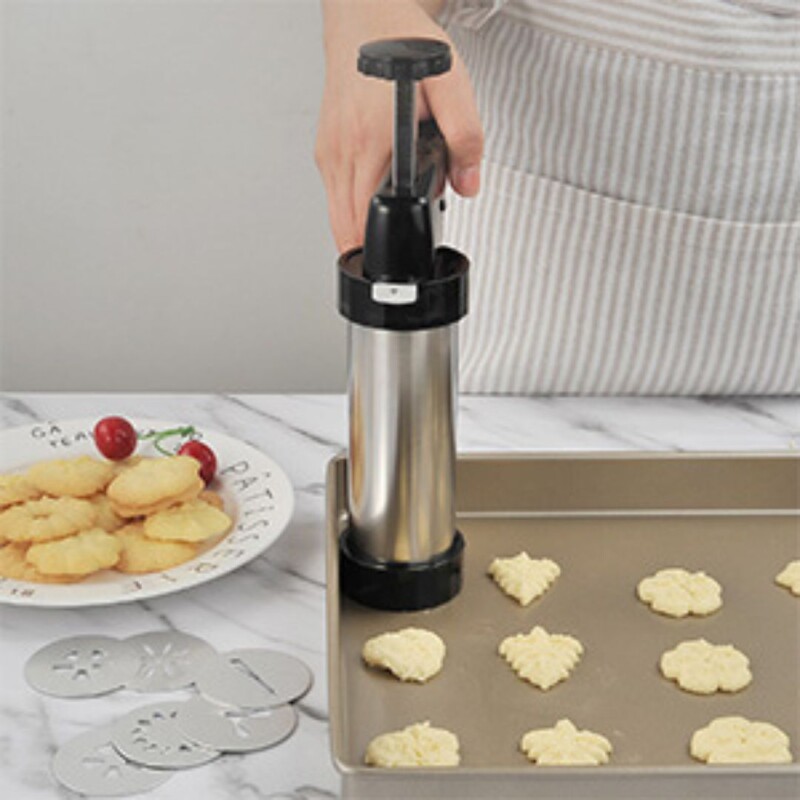 Pistola para Repostería con 7 Boquillas y 10 Discos N/a