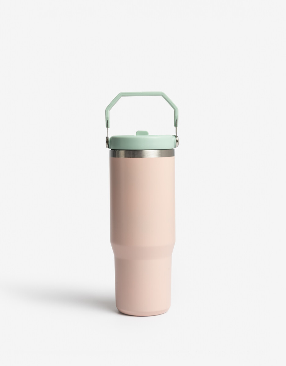 Vaso Metálico Con Manija 