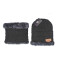 Set Cuellera forrada + Gorro para adulto Color gris