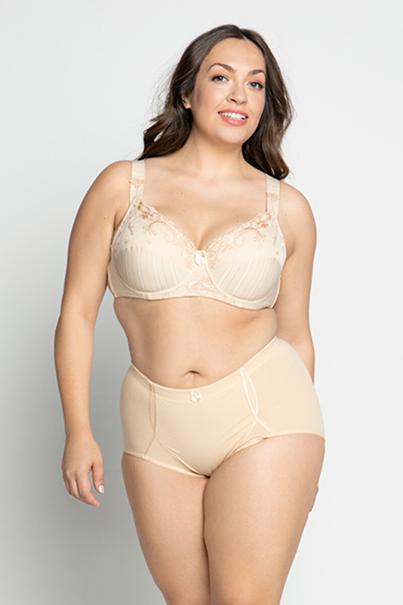 SOSTEN MICROFIBRA ENCAJE C/D BEIGE