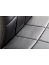 Silla de comedor HAMMEL polipiel negro/crom Silla de comedor HAMMEL polipiel negro/crom