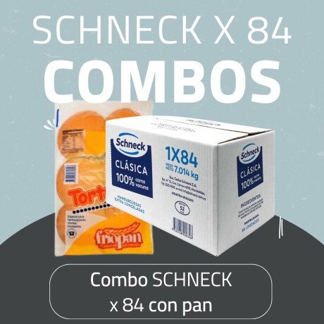 COMBO SCHNECK 84 UDS CON PAN COMBO SCHNECK 84 UDS CON PAN