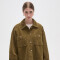 Sobrecamisa Tamia Verde Oliva Oscuro