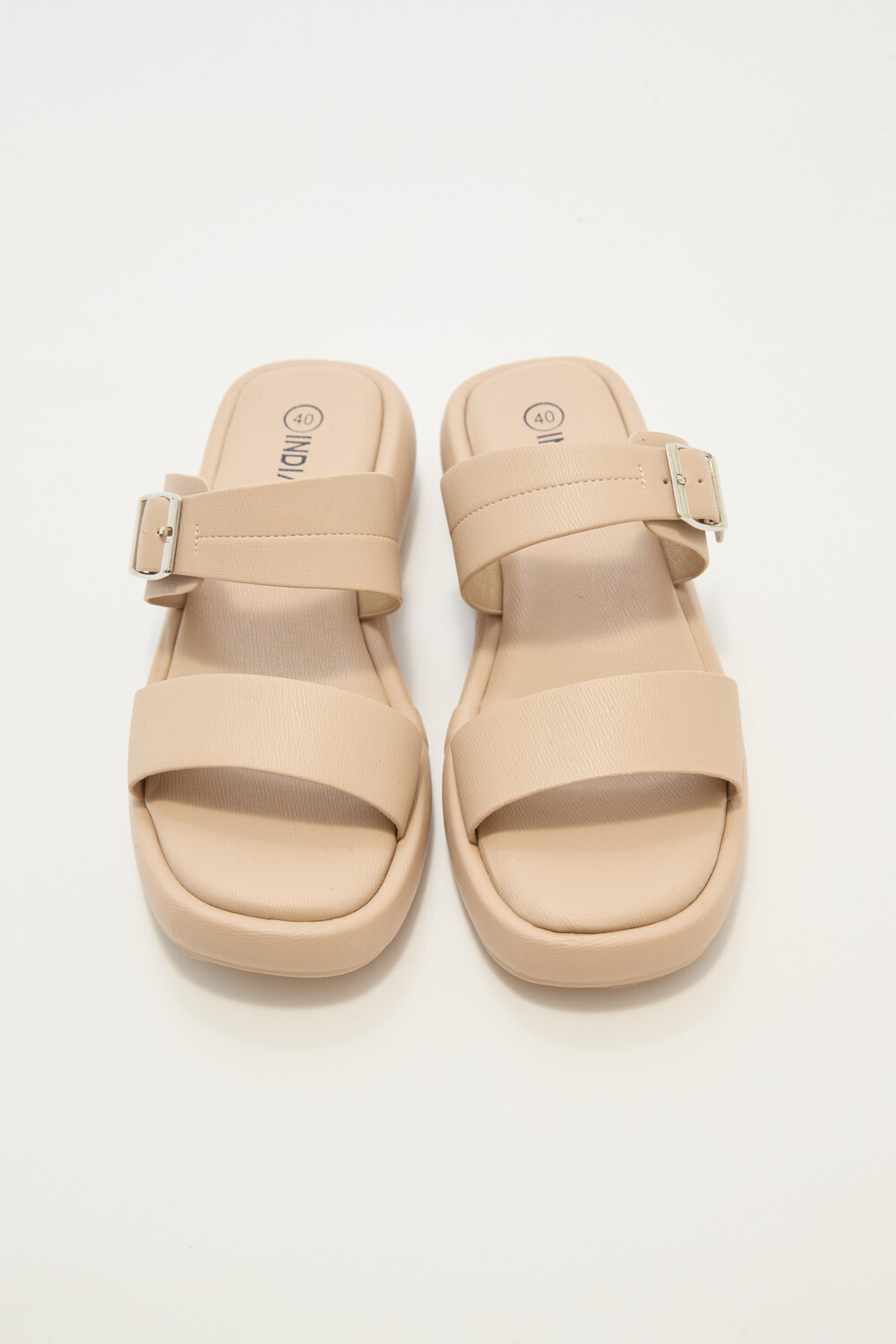 Sandalia Rutand Beige Claro