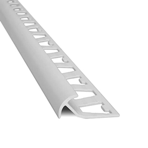 Pvc Guardacanto línea Plus 9mm x 2.44mt gris claro Pvc Guardacanto Línea Plus 9mm X 2.44mt Gris Claro