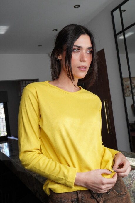 Long Sleeve T-Shirt Amarillo