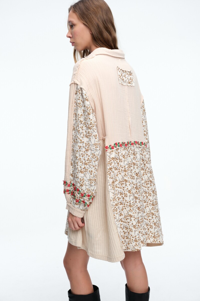 CAMISA LARGA Natural