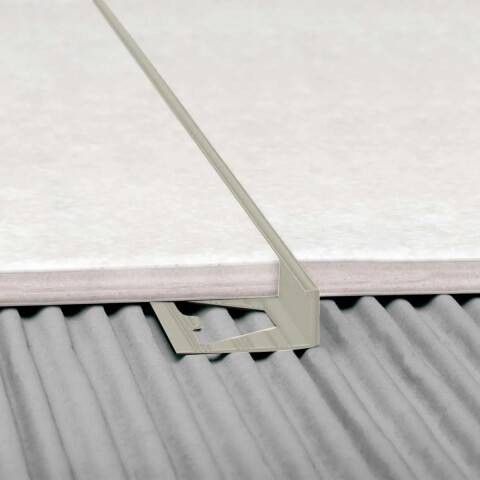 Varilla en L aluminio Perla 2,5 mm x 12 mm x 2,50 m Varilla En L Aluminio Perla 2,5 Mm X 12 Mm X 2,50 M