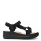 Sandalia de Mujer Azaleia Olivia Plataforma Negro