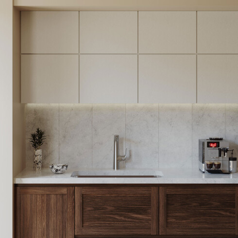 LAVATORIO MONOCOMANDO P/COCINA BRUSHED NICKEL GRIS-BRUSHED NICKEL