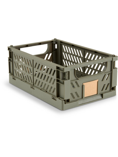 Cesta MILAS W16xL25xH10 plegable verde Cesta MILAS W16xL25xH10 plegable verde