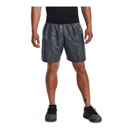 Short Under Armour Hombre Training Woven Emboos Grey Gris S/C