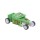 Auto a fricción Hot Wheels Pull Back Racers 13cm Verde