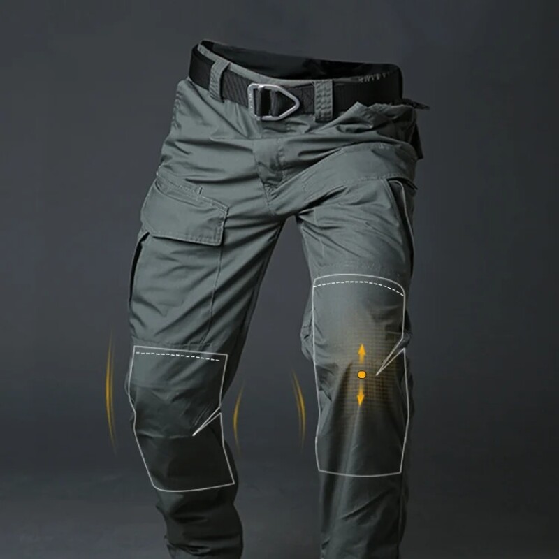 Pantalón Tácticos Anti Desgarro Reforzado BENCOR VERDE
