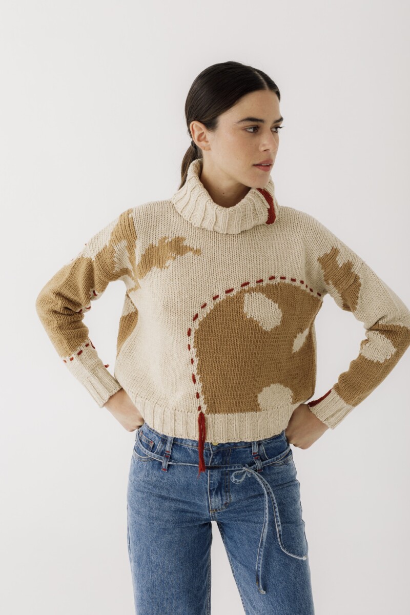 BUZO CALCO INSECT - Beige 