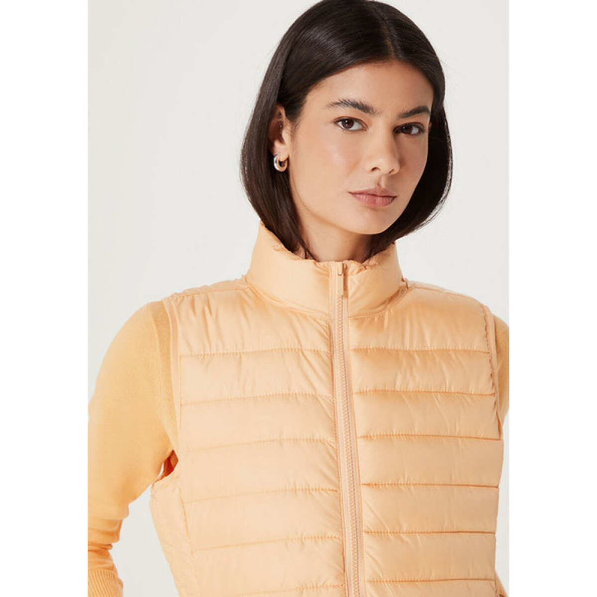 COLETE FEM - NARANJA CLARO 
