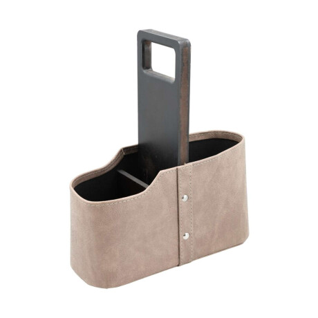 Matera De Auto En Madera Taupe