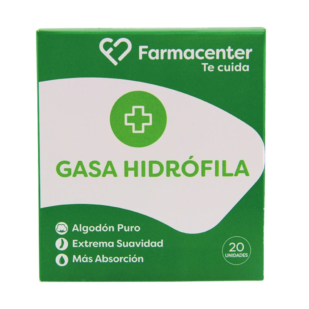 FARMACENTER GASA POTE X 20 UNID.