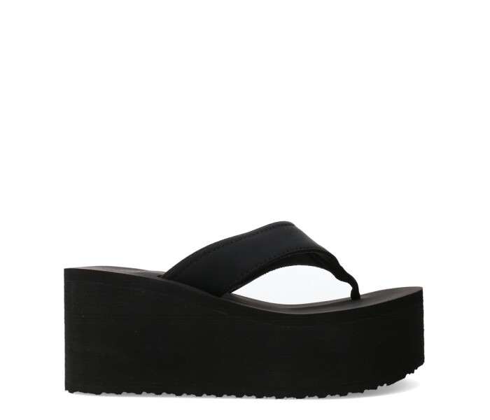 Sandalias de Mujer Miss Carol Tropicana Negro