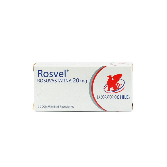 ROSVEL 20 MG. CJ X 30 COMP. única