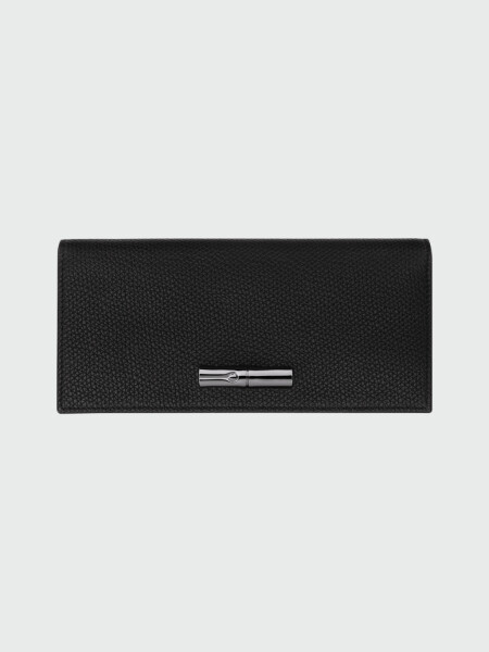 Longchamp - LE ROSEAU LONG CONTINENTAL WALLET Negro