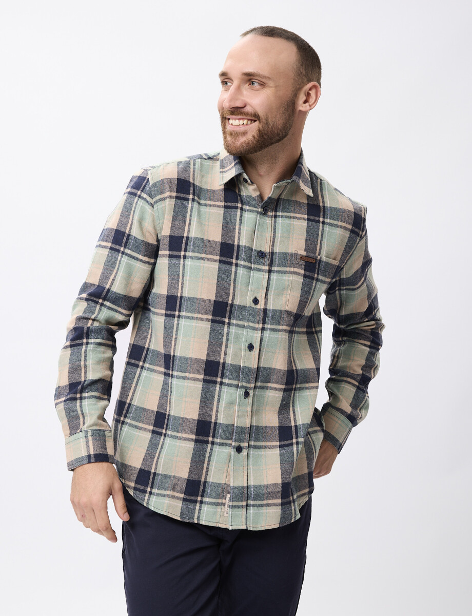 Camisa franela cuadros Camisa franela cuadros
