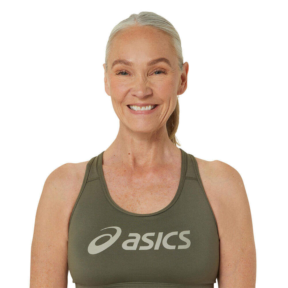 Asics Padded Bra - Mujer Mantle Green/olive Grey