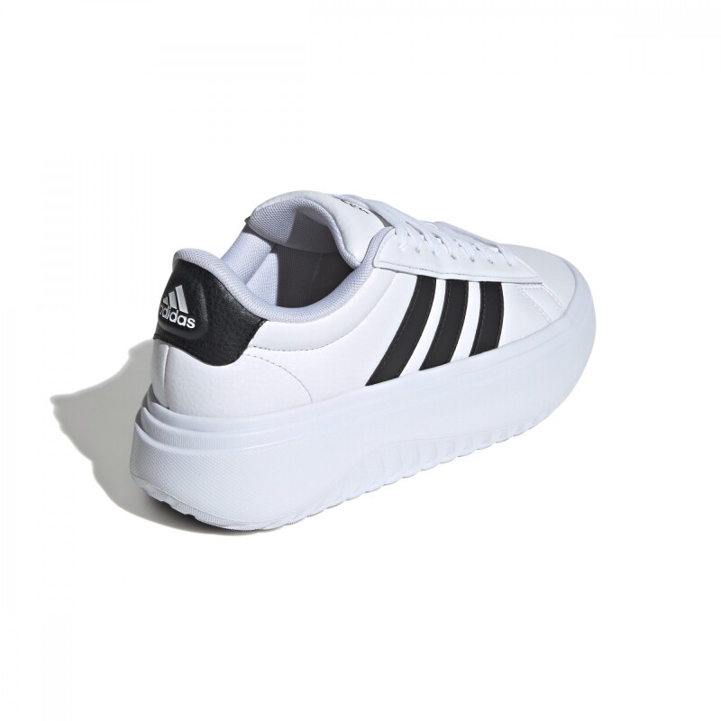 Zapatillas Grand Court Platfor de Mujer Blanco