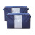 Set Caja Organizadora X2 Ropa Guarda Mantas Frazadas Variante Color Violeta