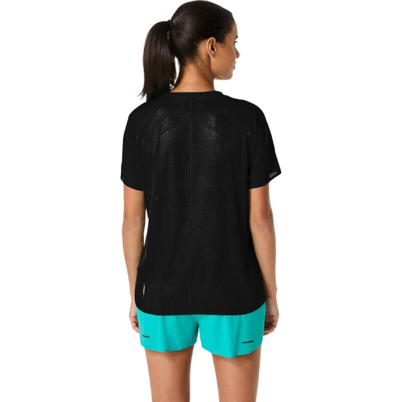 Polo Running Metarun Ss Top Mujer Performance Black