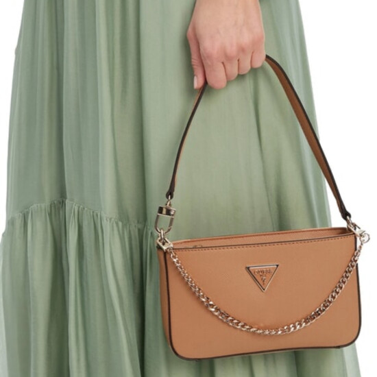 Cartera Guess Noelle Chica Beige 0