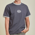 T-SHIRT RUNEL RUSTY Gris Oscuro