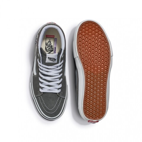 Championes Vans Skate Sk8-Hi Grey