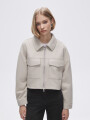 Chaqueta Bruswi Beige Claro