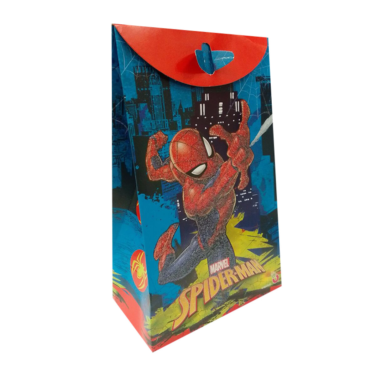 Cotillón Bolsa Cartón x8 Spiderman 
