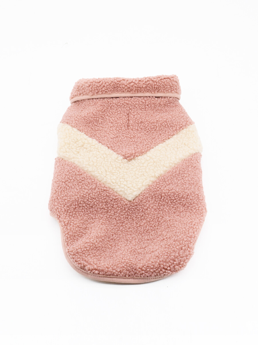 CHAQUETA SHERPA 5 A 8 KG - ROSADO 