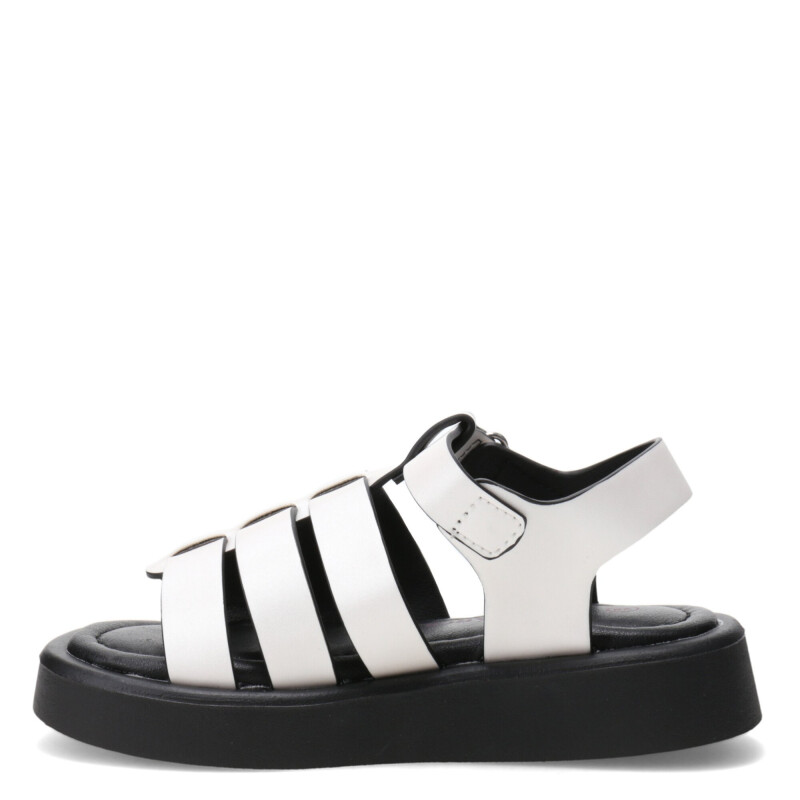 Sandalias de Niña MINI Miss Carol DUGA estilo franciscana Blanco Hueso