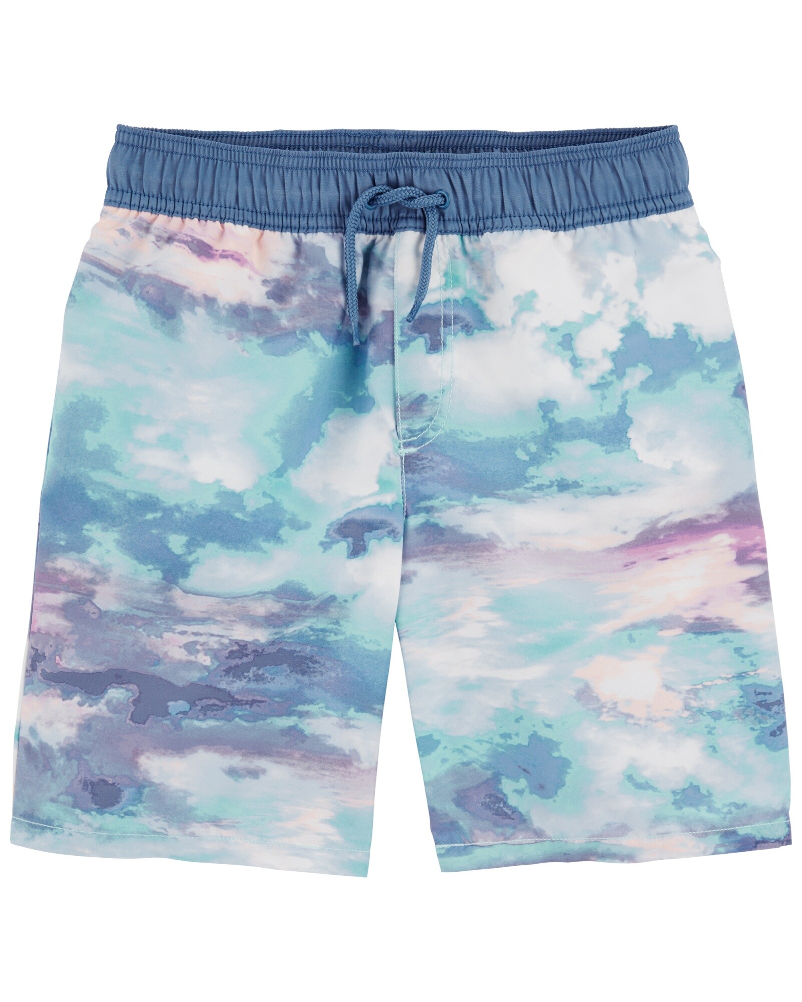 Short de baño con protección UPF 50+ diseño tie-dye Sin color