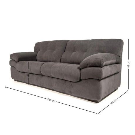 Sofá Trento - Tela Aquaclean Sustentable - 3 cuerpos A fabricar