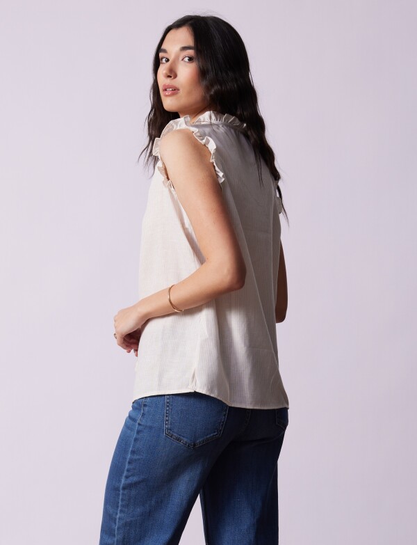 Blusa Lazo BEIGE/MULTI