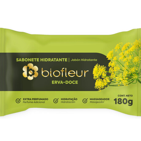 Jabón tocador Erva Doce BIOFLEUR 180g