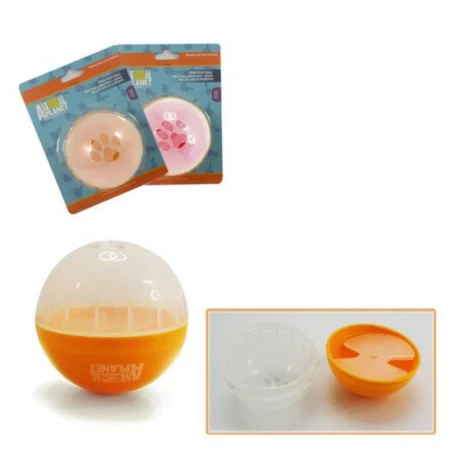BOLA PARA COMESTIBLES GATO ANIMAL PLANET 8.5CM (POR UNIDAD) Bola Para Comestibles Gato Animal Planet 8.5cm (por Unidad)