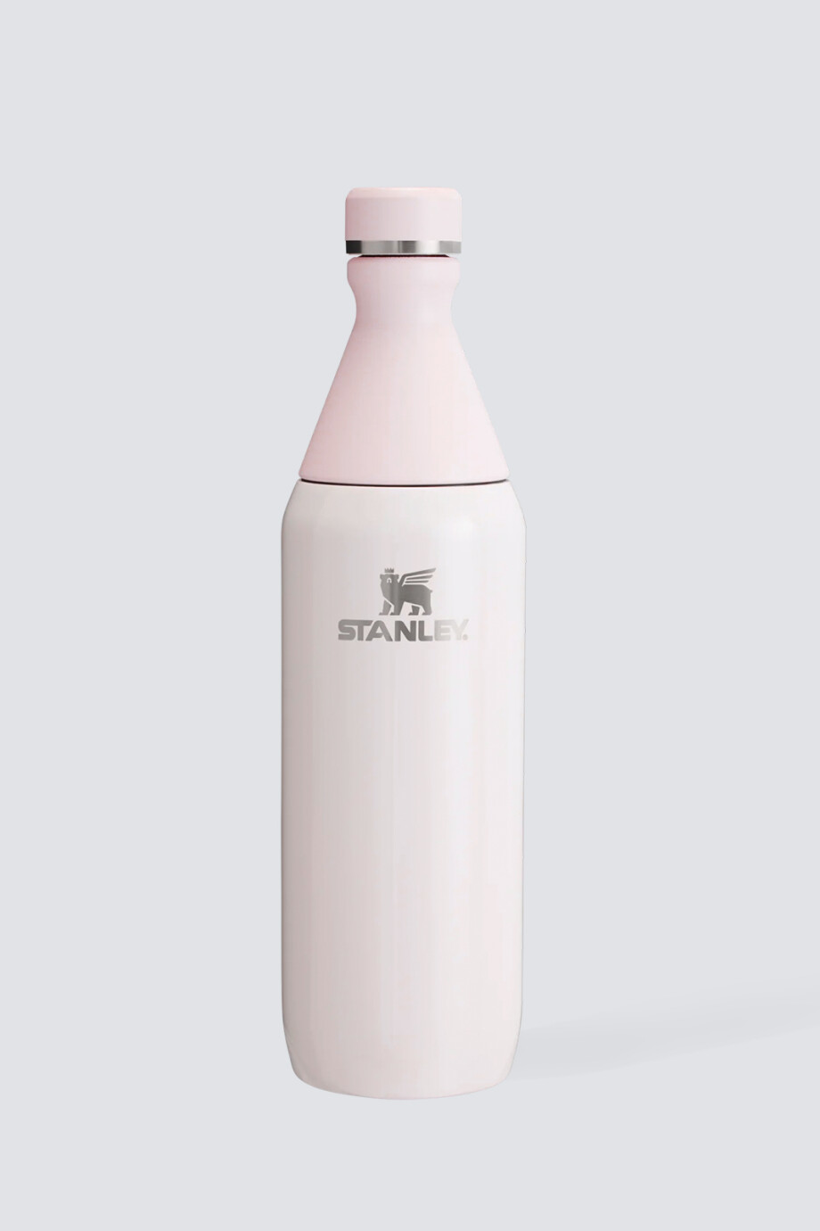 Botella Stanley Slim para todo el día 20 oz Rosa Pálido