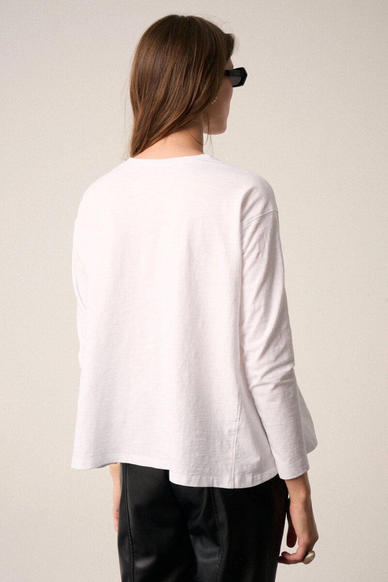 REMERA SOFT Blanco
