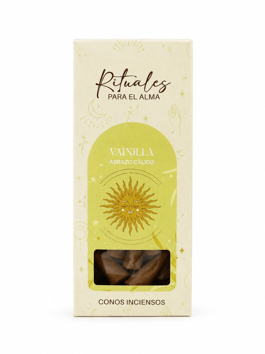 INCIENSO CONO PARA FUENTE 20 UNIDADES - BEIGE 