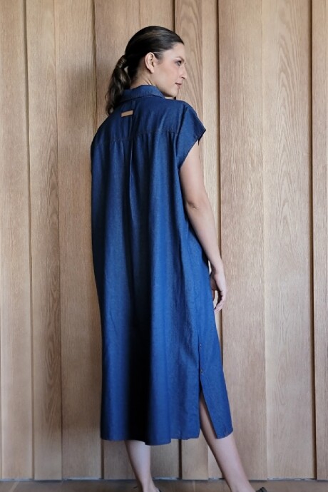 Vestido Oasis Denim Azul